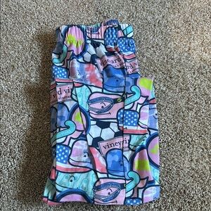 Vineyard Vines Pink and Blue Shorts Vibrant Design